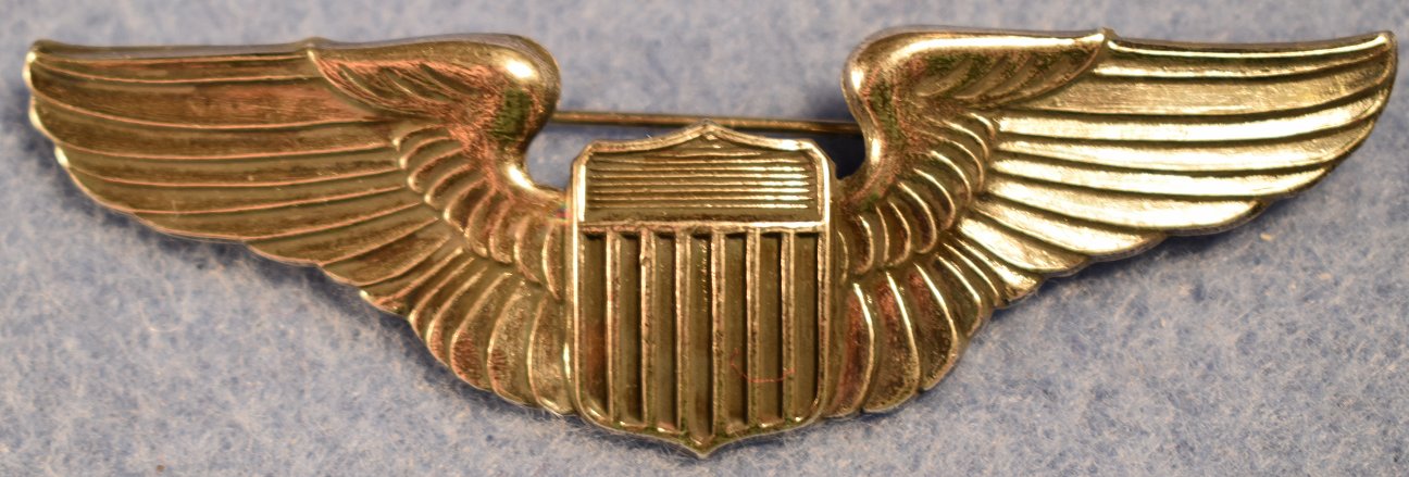 US WWII Pilots Wings - Sterling